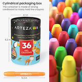Arteza Kids Gel Crayons, 36 Count, Twistable and Washable Jumbo Crayons, School Supplies for Classrooms, Students, and Teachers Arteza Kids