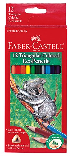 Faber-Castell Triangular Colored EcoPencils - 12 Count Faber-Castell