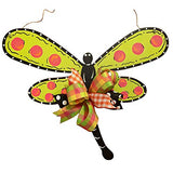 Dragonfly Cutout Unfinished Wood Seasonal Everyday Home Decor Door Hanger MDF Shape Canvas Style 2 Diverse Woodworking