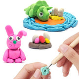 8 Pieces Bone Folder Tools Include 2 Pieces Bone Folder Paper Creaser 3 Pieces Double Head Indentation Pens with Sugar Stir Needle Quilling Needle Mudder