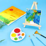 12 Pack 9 Inch Wood Easels, Easel Stand for Painting Canvases, Art, and Crafts, Tripod, Painting Party Easel, Kids Student Tabletop Easels for AROIC