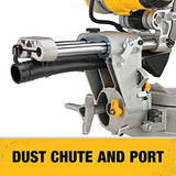 DEWALT Miter Saw, 12 Inch, 15 Amp, 3,800 RPM, Double Bevel Capacity, With Sliding Compound, Corded (DWS780) DEWALT