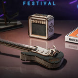 ROKR Wooden 3D Puzzles for Adults Guitar, Musical Instrument Model Kit 3D Puzzles for Teens and Kids to Build, Desk Decor/DIY Hobbies/Gifts for ROKR