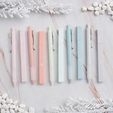 BLIEVE - Aesthetic Highlighters and Gel Pens With Soft Ink And Tip, No Bleed Dry Fast Easy to Hold, for Bible Journaling Planner Notes School Office BLIEVE