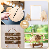 12 Pack 22 x 12 x 1/16 Inch-2 mm Thick Basswood Sheets for Crafts Unfinished Plywood Sheet Rectangular Craft Wood Sheet Boards for DIY Projects, AWIZOM