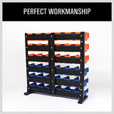 HORUSDY Storage Bins Parts Rack 36Pcs Bin Organizer Garage Plastic Shop Tool, Tools for Men Tools Gif HORUSDY