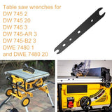 5140061-75 Table Saw Wrench for DeWalt,Replacement Table Saw Wrench for DeWalt DW745 Type 2 Type 3, DWE7480 Type 1 (2 pack) VIDABTE