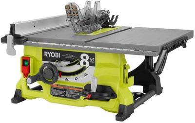 RYOBI 13 Amp 8-1/4 in. Compact Portable Corded Jobsite Table Saw (Renewed)