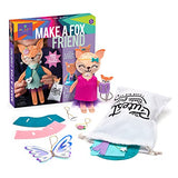 Craft-tastic – Make a Fox Friend Craft Kit – Learn to Make 1 Easy-to-Sew Stuffie with Clothes & Accessories Craft-tastic