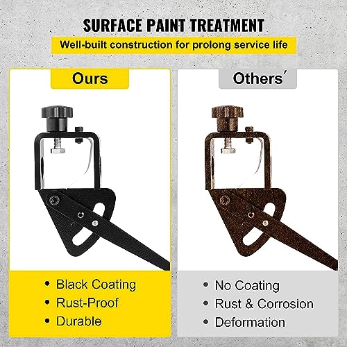 VEVOR Vari-Grind Jig, 3/4" Diameter of the Hole Vari-Grind Attachment, Fit for 0.63" Bowl Gouges Grinding Jig with Vari-Grind, Large Hole Vari-Grind VEVOR