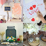 yueton 50PCS 50mm/2inch Unfinished Blank Love Heart Wood Pieces Wood Slices Wood Chips Wooden Heart Shaped Embellishments Heart Wood Cutouts yueton