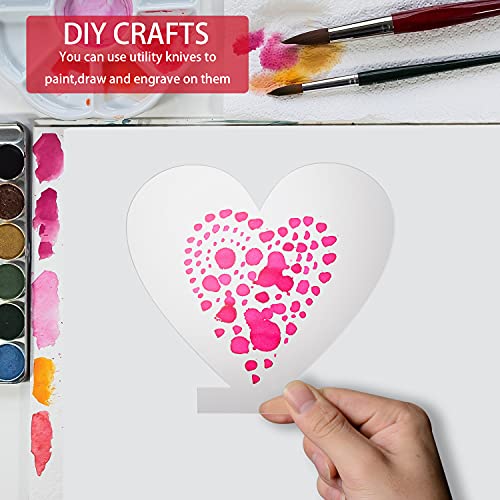 Star-Power 2mm Acrylic Sheet Clear Cast Plexiglass Panel Thick Plastic Glass Board with Double Sided Protective(5.8inchx 3.1inch) for LED Light Base MixTeach