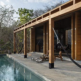 AXWHYS 4×4 Post Base 4 Pcs, (Inner Size 3.5x3.5) Post Brackets, Heavy Duty Black Metal Powder-Coated Thick Steel Post Anchor Outdoor for Support Deck AXWHYS