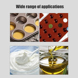 wugongshan 2 Pcs 250 ml/500 ml Silicone Measuring Cups, Silicone Reusable Mixing Pouring Measure Cups, Melt Stir Squeeze & Pour Measuring Cups for wugongshan