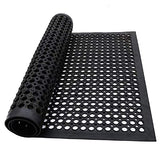 sunnyuup Commercial Rubber Floor Mats & Matting 3FT x 5FT Anti-Fatigue Rubber Floor Mat with Drainage Holes Heavy Duty Non-Slip Drainage Mat for sunnyuup