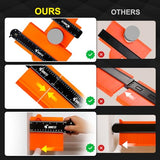 JOREST Christmas Gifts Unique for Father Dad Husband Carpenter, Connectable Contour Gauge, Stocking Stuffers Ideas for Adults Men, Super Profile Jorest