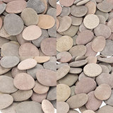 [About 95 PCS - 100 PCS](18 Pounds) Painting Rocks,River Rocks,2.2"-3.5" Craft Rocks,Flat Rocks,DIY Stones,Smooth Rocks,Rock Painting,Rocks for Arts CFKJ