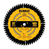 DEWALT Table Saw Blade, 10 in, 60 Tooth, Fine Finish, Ultra Sharp Carbide (DWA11060) DEWALT