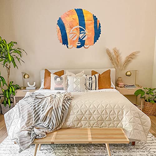 Head Silhouette Wooden Cutout Craft Template for Wreath Afro African Women Girl Queen Black Mother DIY Gifts from Daughter Son for Mom Holiday 13", MACLARONX