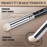 Drybrush Miniature Paint Brushes -10pcs Micro Detail Paint Brush Set,Small Fine Detail Brushes for Acrylics,Watercolors & Paint by Number, Citadel, golden maple