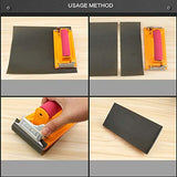 Sandpaper Variety Pack 120 to 3000 Assorted Grits Sand Paper 24 Pack Sandpaper + 1 Hand Sander, 9x3.6 Inch Sanding Sheets for Wood Furniture XLSFPY