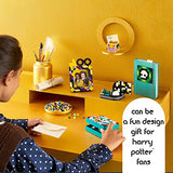 LEGO DOTS Hogwarts Desktop Kit 41811, DIY Harry Potter Back to School Accessories and Supplies, Desk Décor Items and Patch Sticker, Crafts Toys LEGO