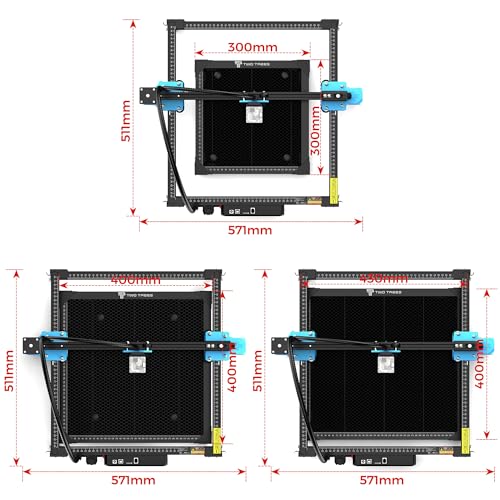 300 * 300mm Honeycomb Laser Bed Honeycomb Working Table Laser Honeycomb for CO2 or Laser Engraver Cutting Machine with Aluminum Plate and Engraving - WoodArtSupply