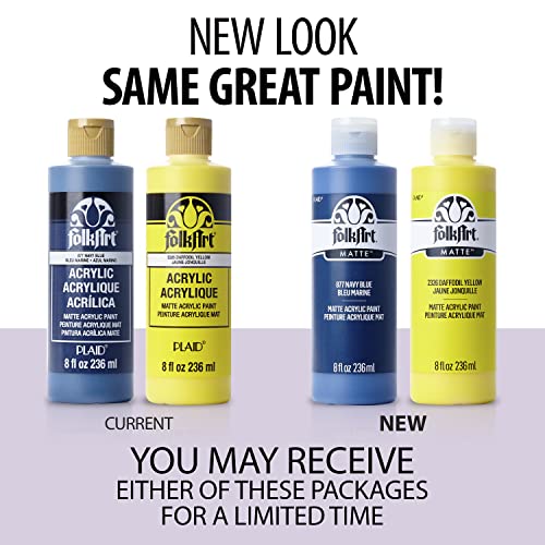 FolkArt Acrylic Paint in Assorted Colors (8 oz), , Linen FolkArt