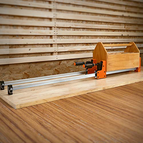 Jorgensen 48-inch Bar Clamps, 90°Cabinet Master Parallel Jaw Bar Clamp Set, 2-pack Jorgensen