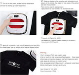 HTVRONT Heat Press Machine for T Shirts, 10"X10" Portable T Shirt Press Machine, Fast Heat-up Iron Press Heat Transfer Machine for Hat, Vinyl, HTVRONT