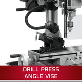 JET 15-Inch Mill/Drill Machine with R-8 Taper, 1 HP, 1Ph 115/230V (Model JMD-15) Jet