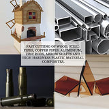 Benchtop Cut-Off Saw Miniature Compound-Cutting - SI FANG Mini Miter Cut-Off Chop Saw for Metal Wood Plastic Crafts Making Carbon Arrow Shafts SI FANG