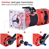 Compact Router Tool, 800W Wood Palm Router Tool for Woodworking, Hand Wood Trimmer Wood Router with 12PCS 1/4" Router Bits CtopoGo
