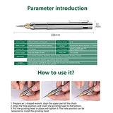 Metal Scribe,Rechargeable Engraving Pen Engraver Portable Cordless Electric Grinding Pen DIY Rotary Tool Kit Shexton