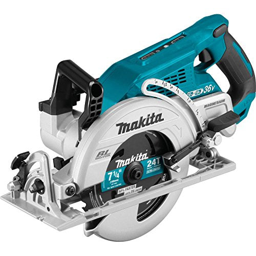 Makita XSR01PT 36V (18V X2) LXT® Brushless Rear Handle 7-1/4" Circular Saw Kit (5.0Ah) - WoodArtSupply