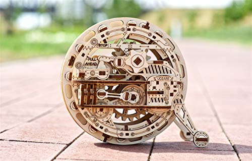UGEARS Mechanical Wooden 3D Puzzle Model Monowheel Construction Set UGEARS