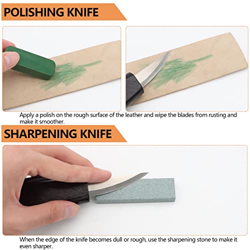 VIBRATITE Wood Carving Tools Set - Wood Carving Kit with Detail Wood Knife, Woodworking Whittling Kit for Beginners, DIY VIBRATITE