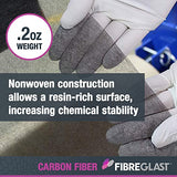 Fibre Glast Ultra Lightweight Carbon Graphite Veil Cloth – Sheer Sandable Surface Fabric Coat for Air, Car, Auto, Boat & Marine Repairs –Epoxy-Resin Fibre Glast