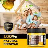 CARGEN 3 PCS Wood Seasoning Beewax Natural Beewax Traditional Wood Wax Multipurpose Beeswax Furniture Polish for Wood Polish Furniture Care CARGEN