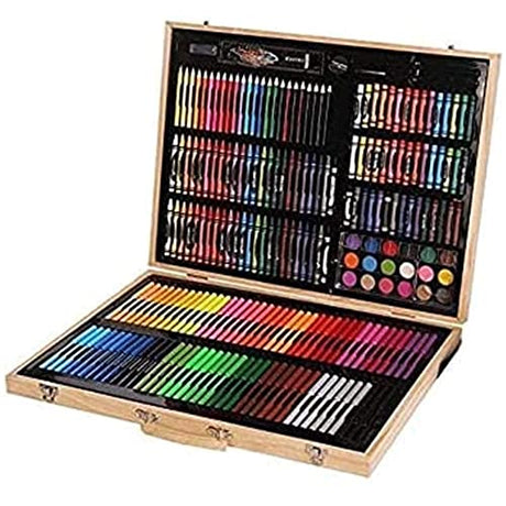 RMENST 251-Piece Art Set, Deluxe Professional Color Set, with Portable Case, Art Kit Gift Painting & Drawing Supplies Kit RMENST