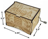 TheLaser'sEdge, Hogwarts Castle, Harry Potter Music Box with Hedwig's Theme - Solemnly Quote TheLaser'sEdge