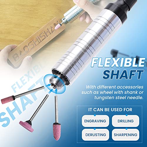 BAOSHISHAN Jewelry Polisher, Bench Buffer Polishing Machine with Accessories, Multi-Function Benchtop Polisher Grinder, 110V for Jewelry, Wood, BAOSHISHAN