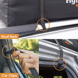 Rightline Gear Range 3 Weatherproof Rooftop Cargo Carrier for Top of Vehicle, Attaches With or Without Roof Rack, 18 Cubic Feet, Black Rightline Gear