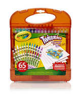 Crayola Twistables Colored Pencils Set (65ct), Kids Drawing Kit, Portable Art Case, Gifts for Kids Ages 4+ Crayola