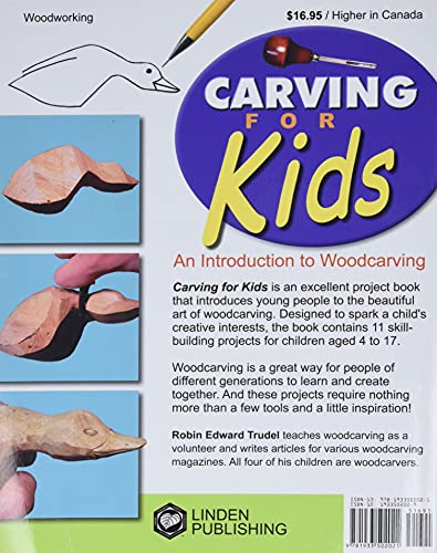 Carving for Kids: An Introduction to Woodcarving Linden Publishing