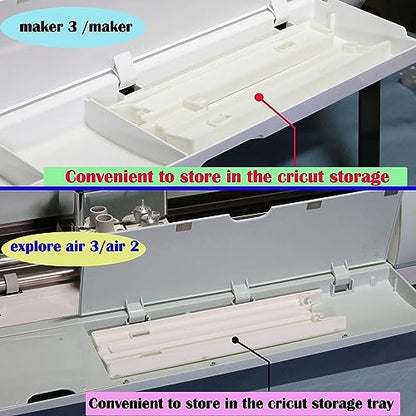 Extension Tray Compatible with Cricut Maker 3 Maker and Explore Air 3 Air 2 Air,Extender Tray Compatible with Cricut Maker 3 Maker and Explore Air