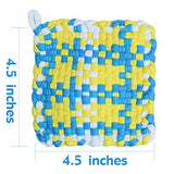 PREBOX Weaving Loom Kit Toys for Kids and Adults, Potholder Loops Crafts for Girls Ages 6 7 8 9 10 11 12, 7" Pot Holder Loom Knitting Kits and Gifts PREBOX