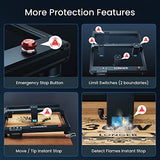 Longer Laser B1 Engraver, 36W Laser Cutter Engraving Machine with Air Assist, 180W DIY Precisely Laser Engraving Machine, CNC Machine for Wood and Longer