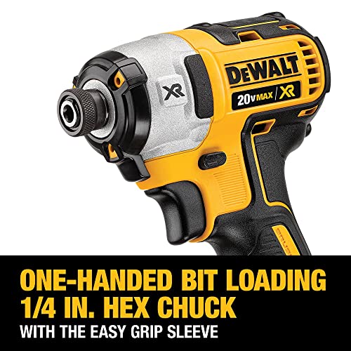 DEWALT 20V MAX XR Drywall Cutting Tool Combo Kit, Cut Out Tool, Drywall Screwgun, Impact Driver, with Batteries, Charger, and Collets Included, 5.0Ah - WoodArtSupply