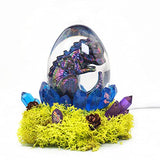 2 Pack Dragon Egg Mold Dinosaur Mold Silicone Mold for Resin Dragon Candle Mold Easter Egg Mold Dragon Silicone Mold for Candles Home Decoration Mold ESEDAGE